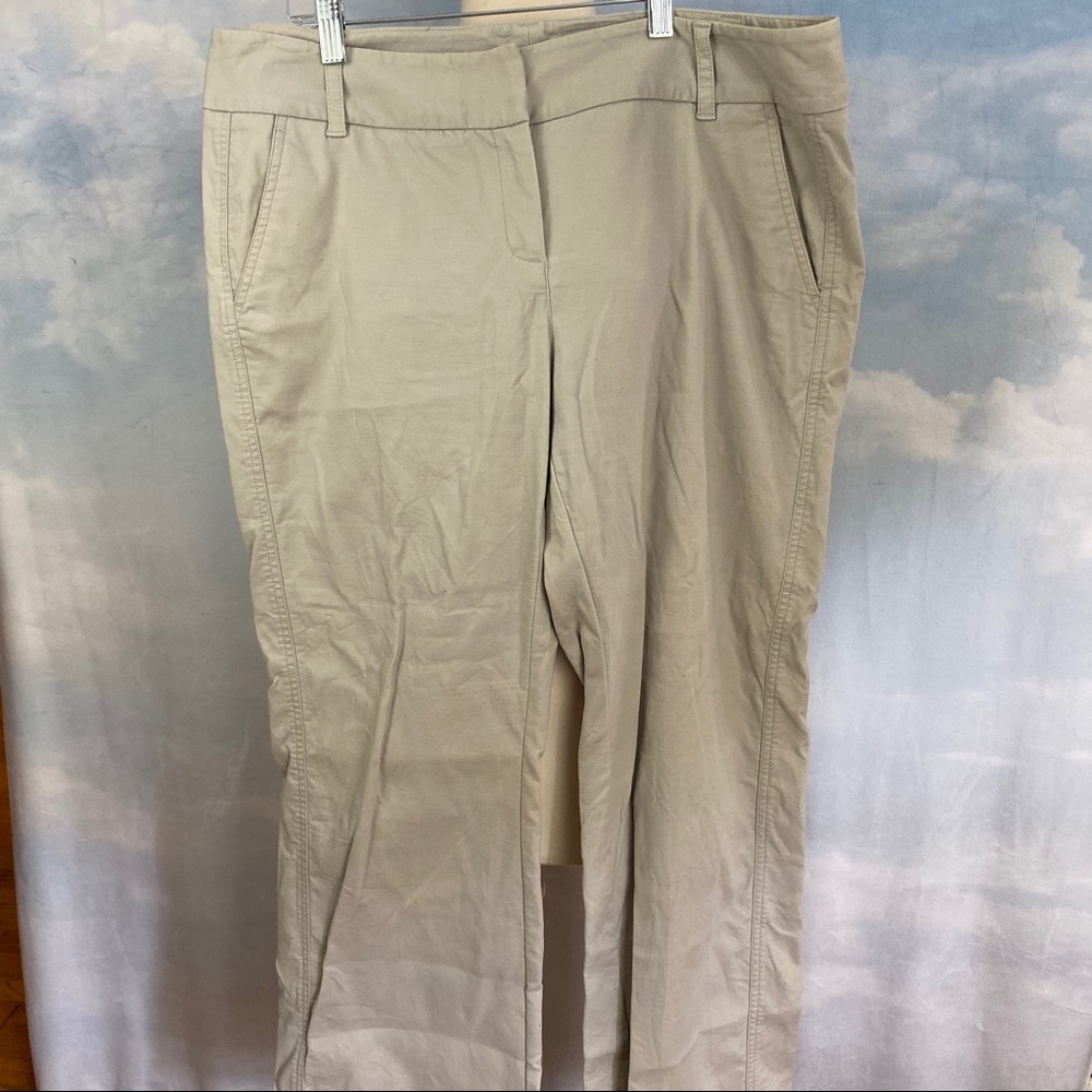 Ann Taylor Tan Dress Pants Size 14